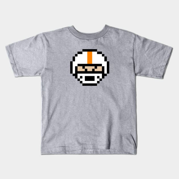 8-Bit Helmet - Tennessee Kids T-Shirt by The Pixel League